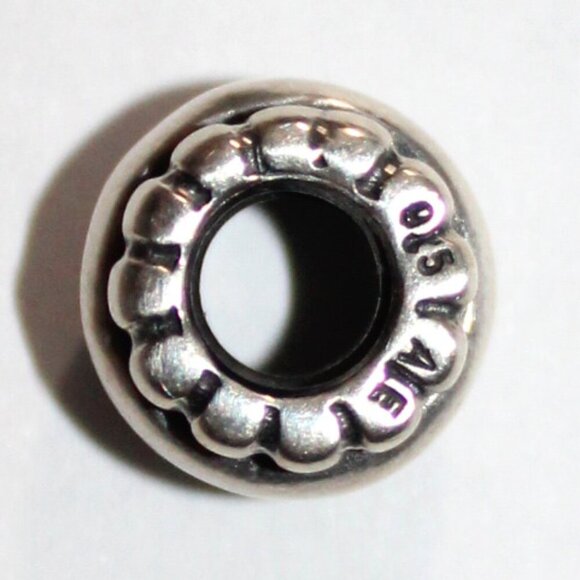 Pandora Sterling Silver Dot Line Spacer Charm 790175 - Picture 4 of 6